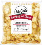 MCCAIN  Dolar Chips Slices 4 x 2,5 kg