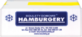 Hamburger Max  drobiowy 2,9 kg Hamburger 125 4 kg
